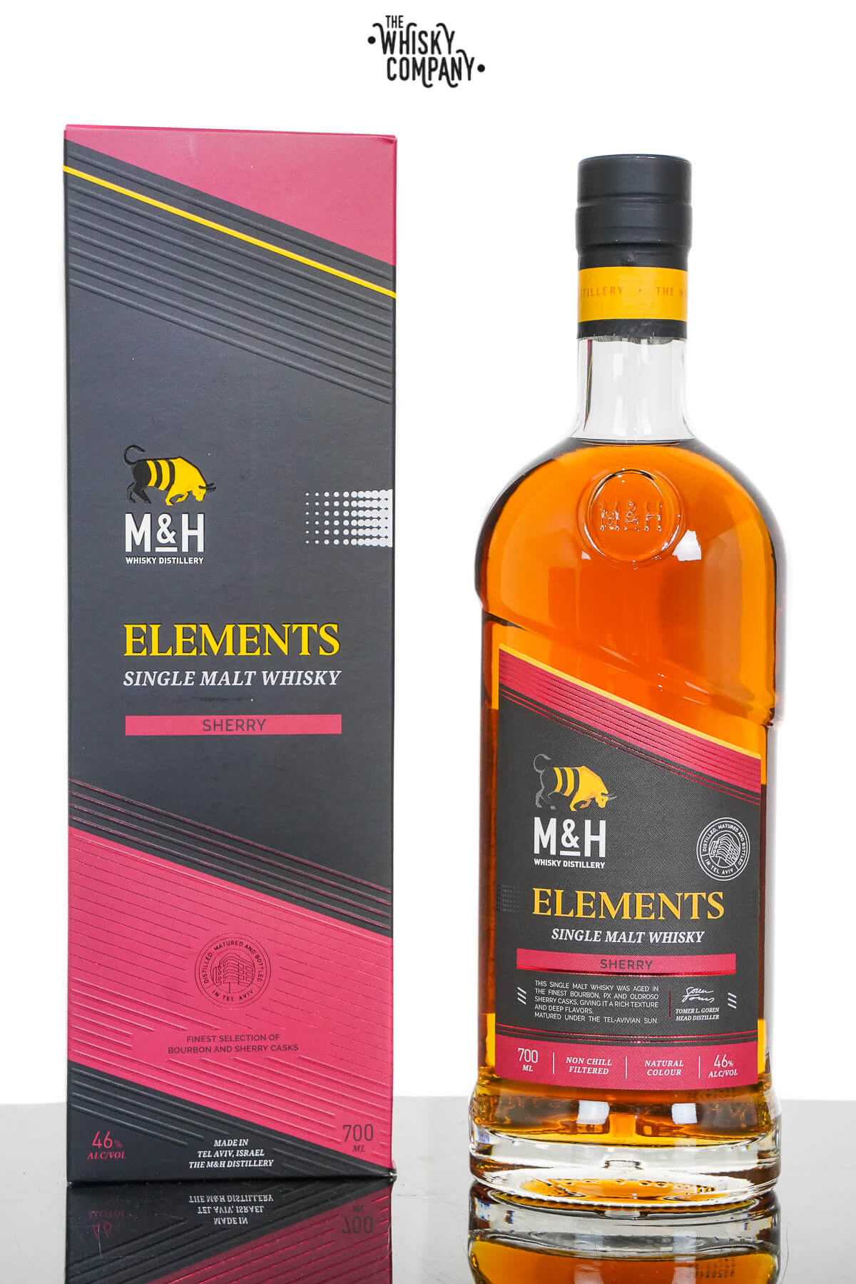 Milk And Honey Elements Sherry Cask Israeli Single Malt Whisky 700ml Y2k Liquors